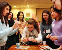 Spaghetti towers