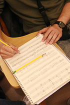 Working in class