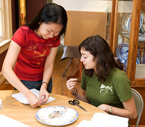 Yanran Chen and Nicole Rafidi