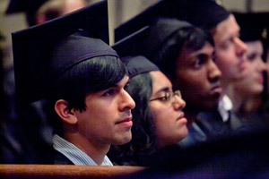 Students listening