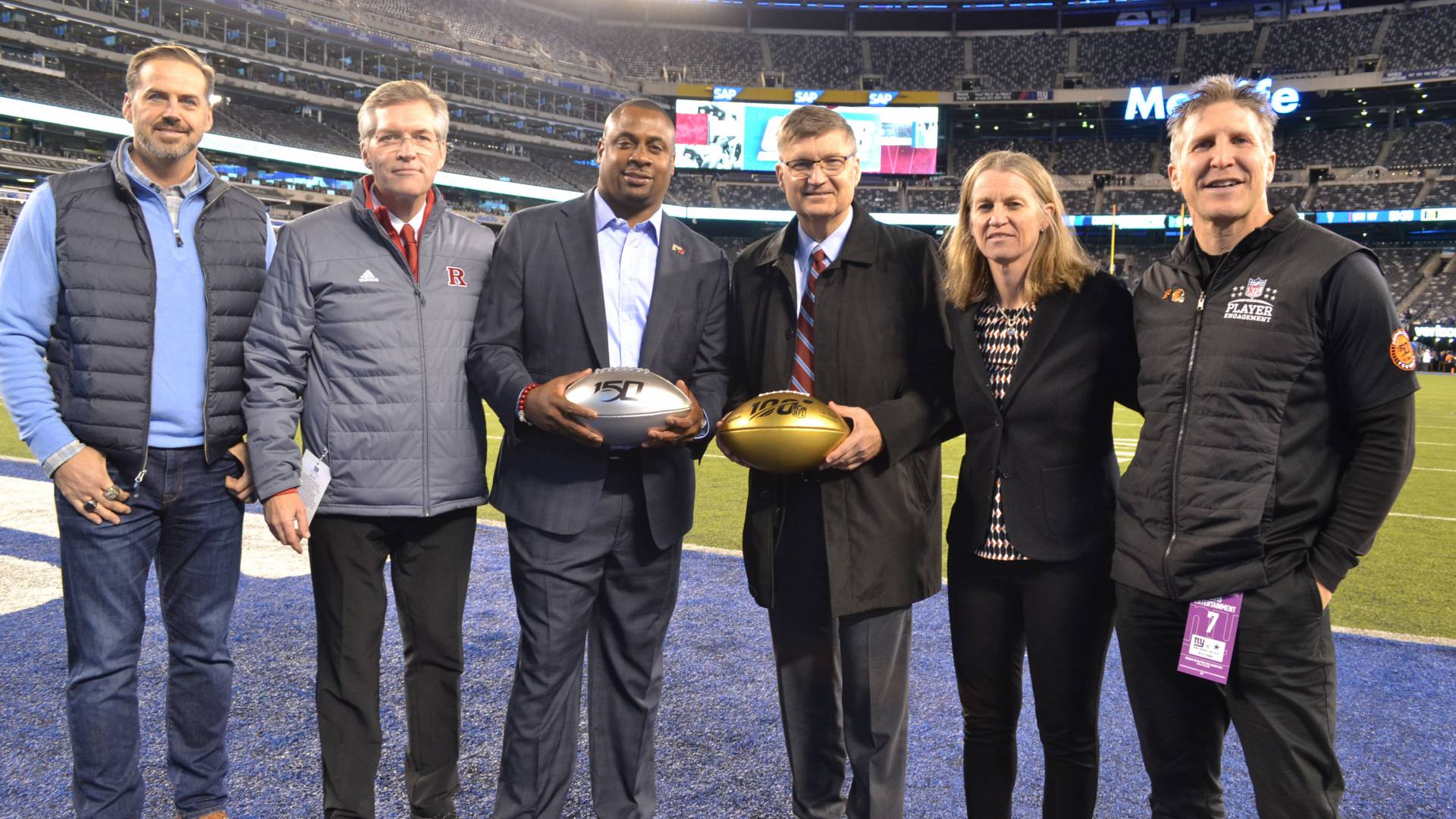 Princeton and Rutgers football reps