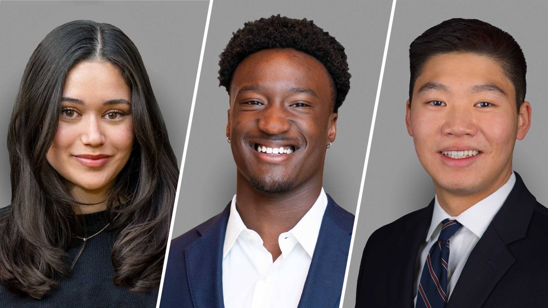 Diya Kraybill, Issa Mudashiru, and James Zhang