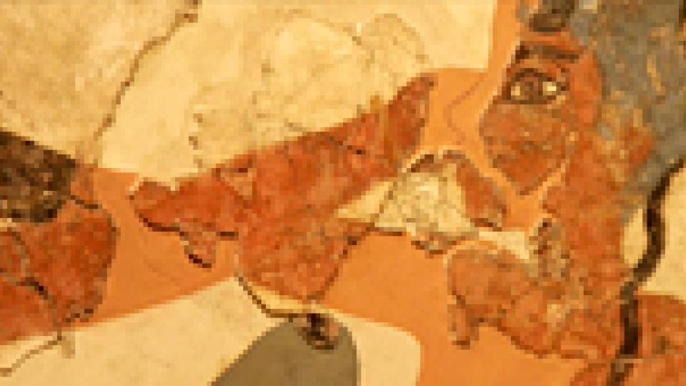 Santorini fresco
