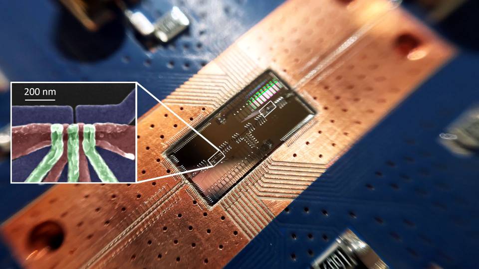 silicon-spin quantum bit