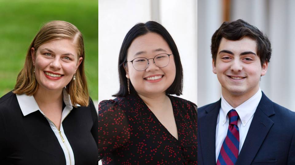 Paige Allen, Amy Joen, James Packman