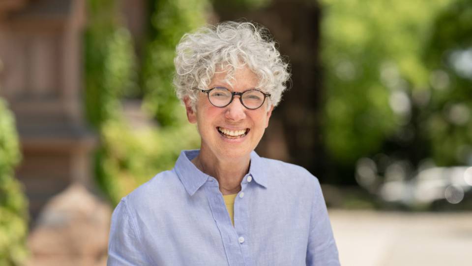 Jill Dolan smiling