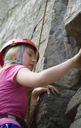 climbing close-up
