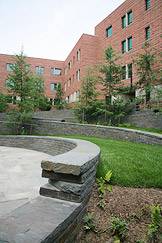 Butler courtyard