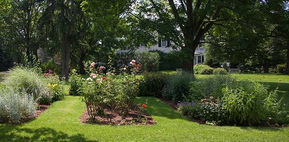 Palmer House garden