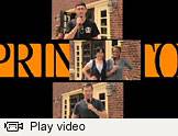Commencement video player