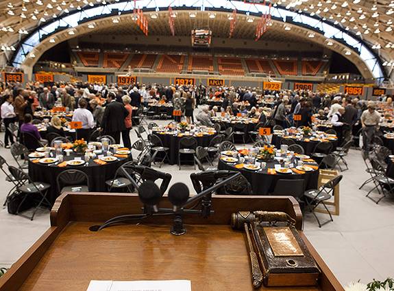 Alumni Day lunch