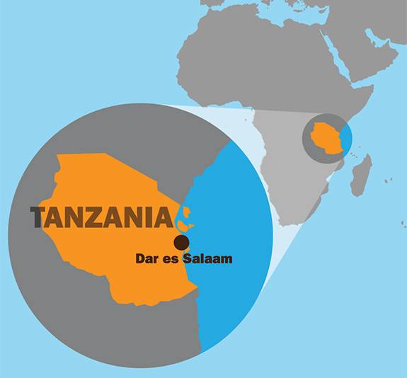 Dar es Salaam_map