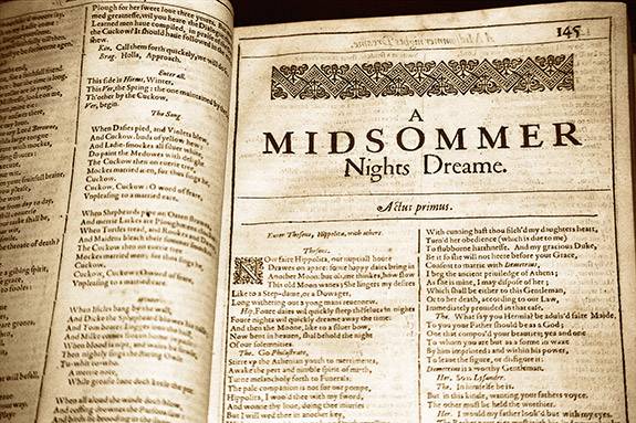 Scheide Library Shakespeare