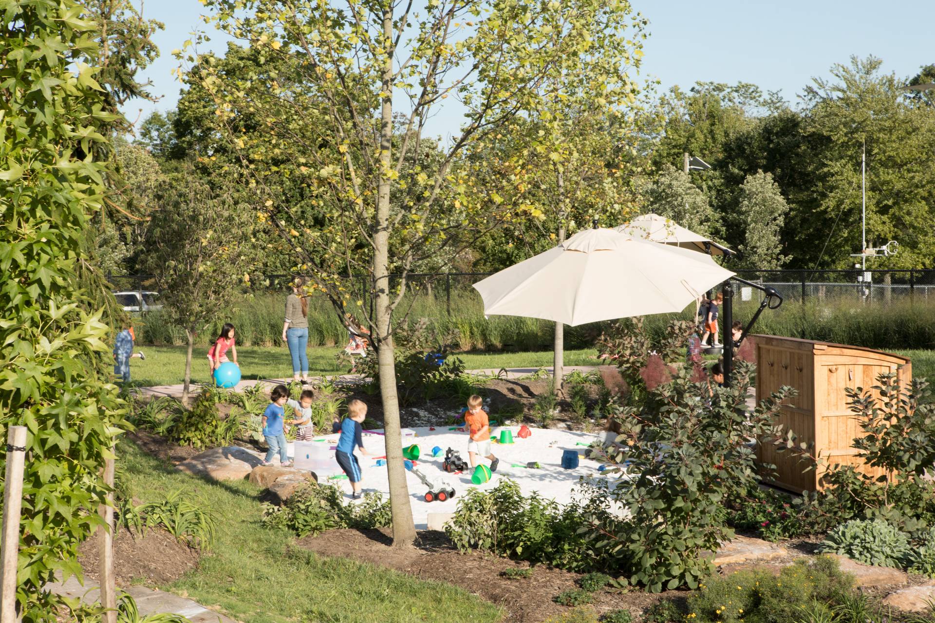 children playing