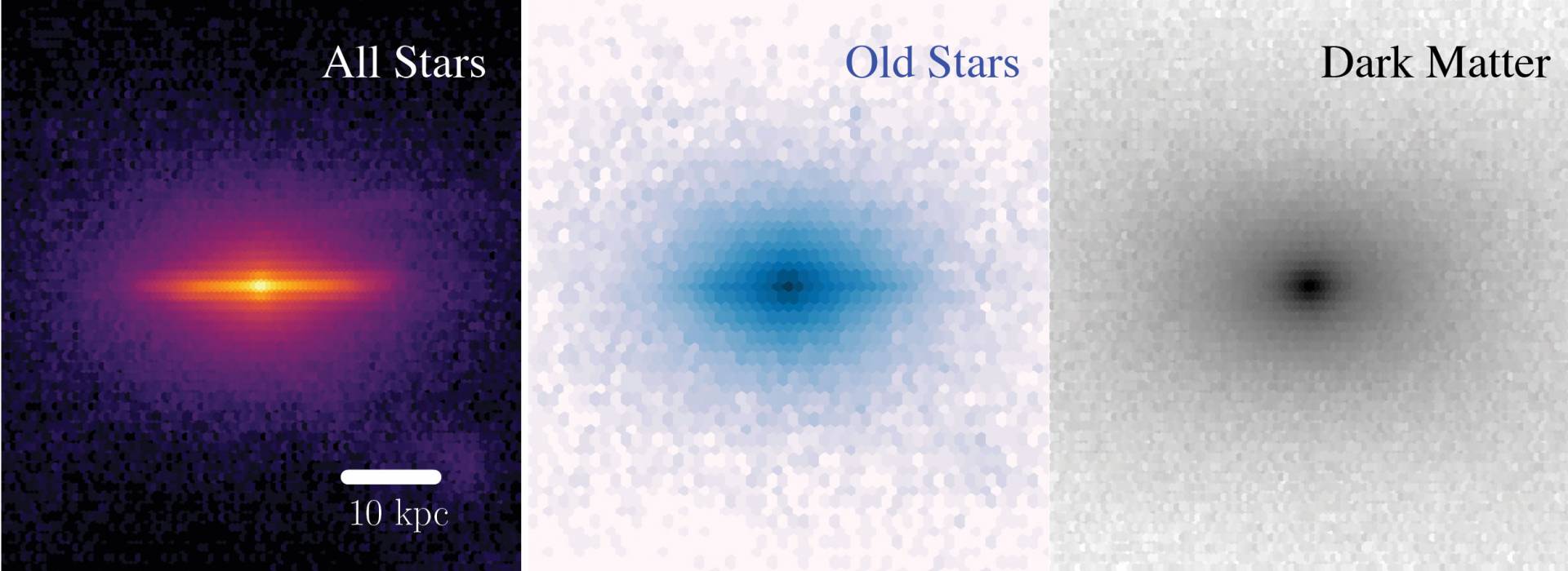 Star density map