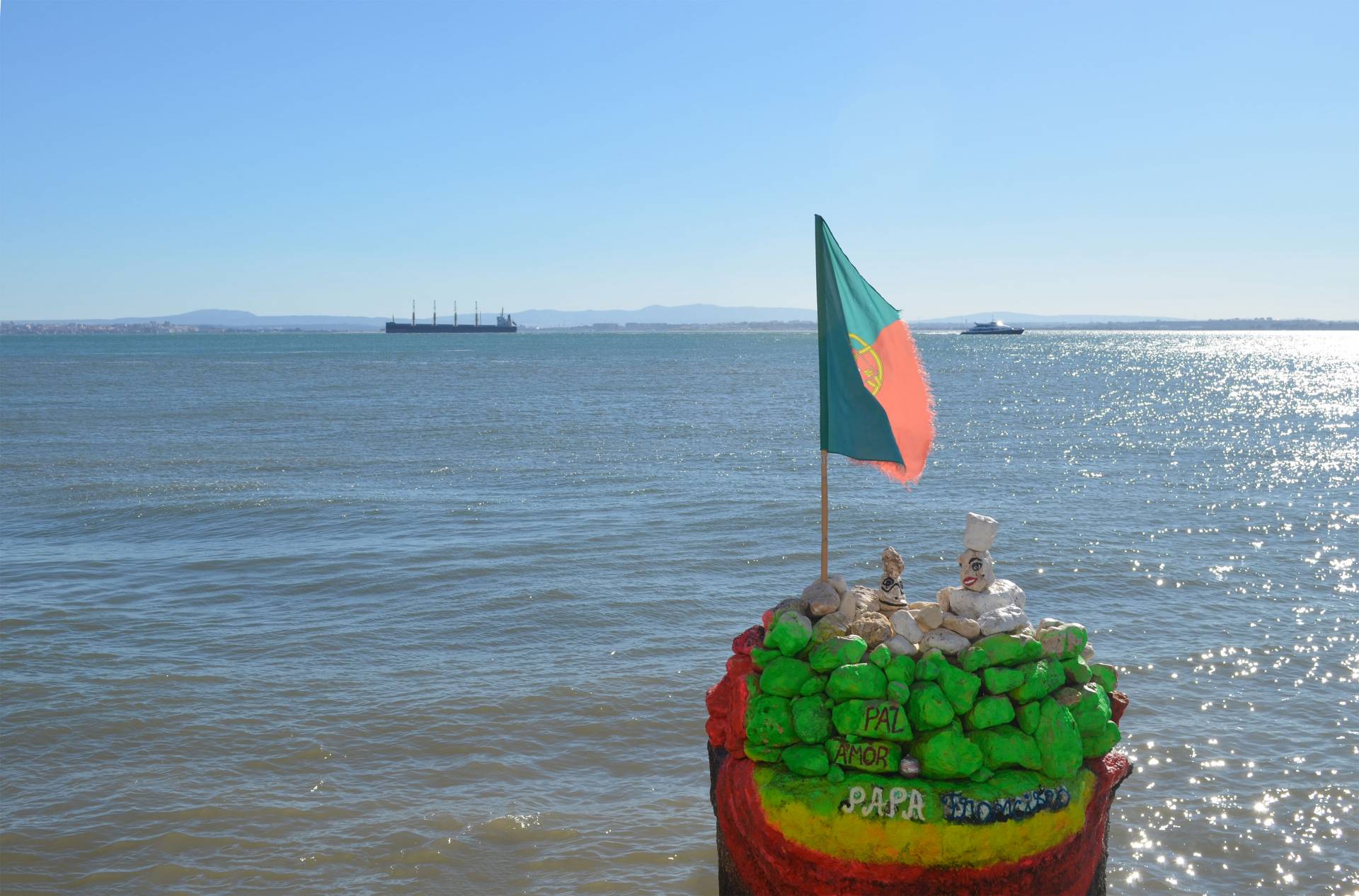 from coast of Lisbon
