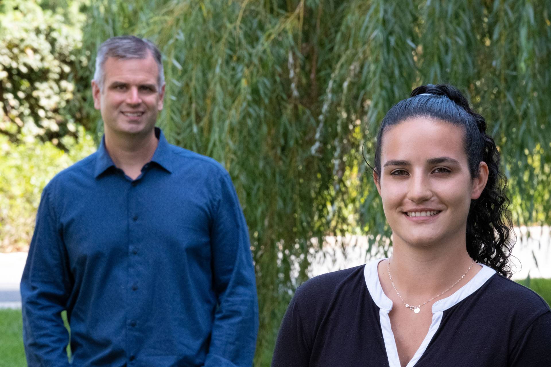 Paul Chirik and Megan Mohadjer Beromi