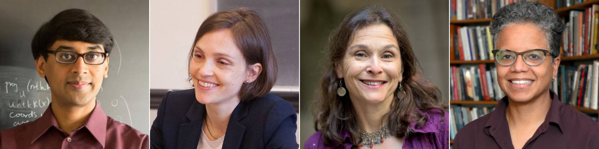 Manjul Bhargava, Katja Guenther, Esther Schor and Judith Weisenfeld