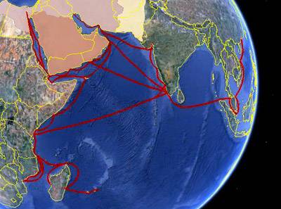 trade routes