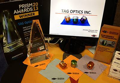 Tag Optics display