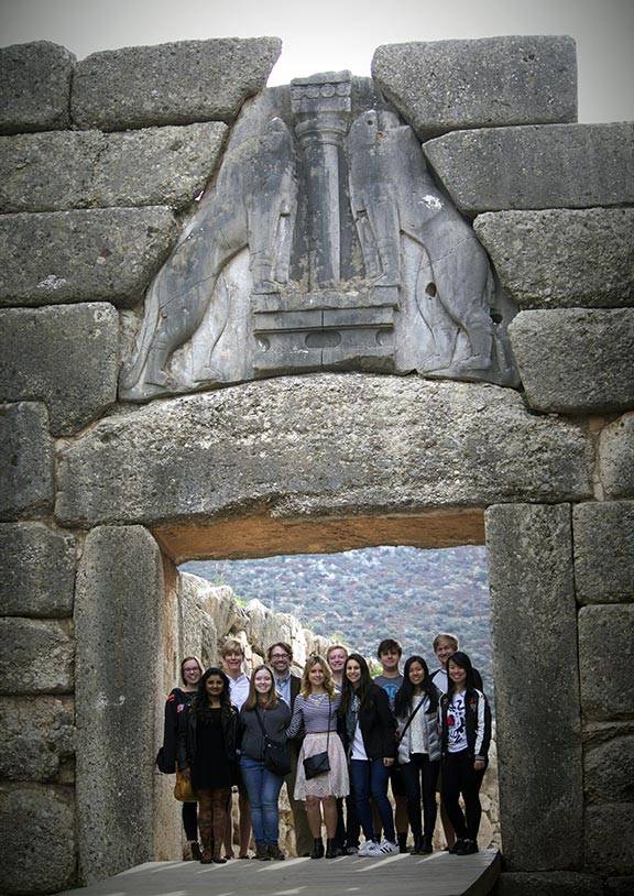 Students in Athens