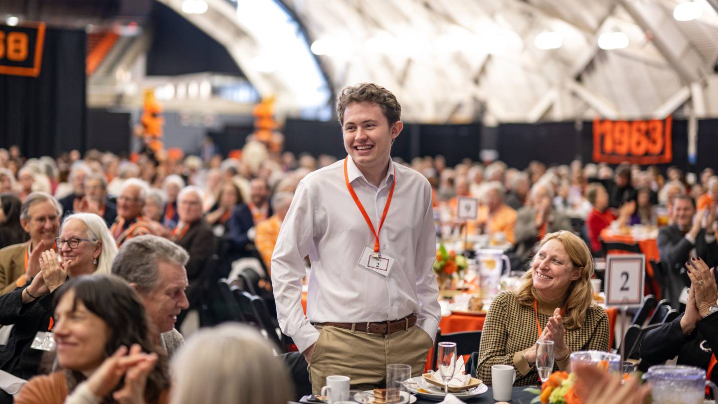 Austin Davis at luncheon