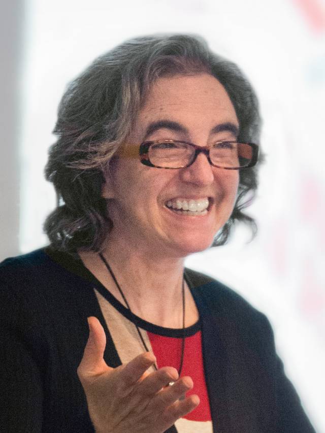 Alison smiling